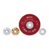 3M Backing Pad 125Mm - Ribbed - Red - Image 3