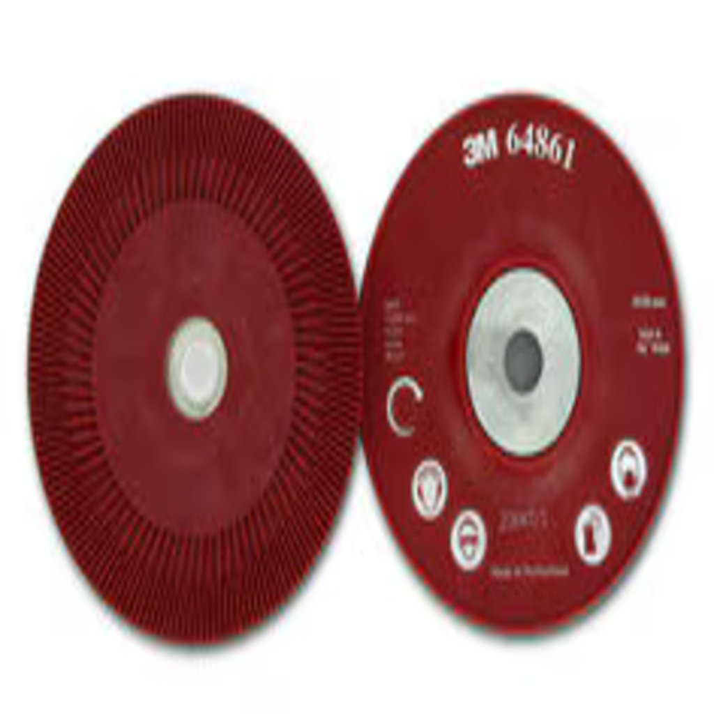 3M Backing Pad 125Mm - Ribbed - Red