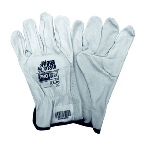 Riggers Gloves Cowgrain Natural Leather -2Xl (12 Pack)