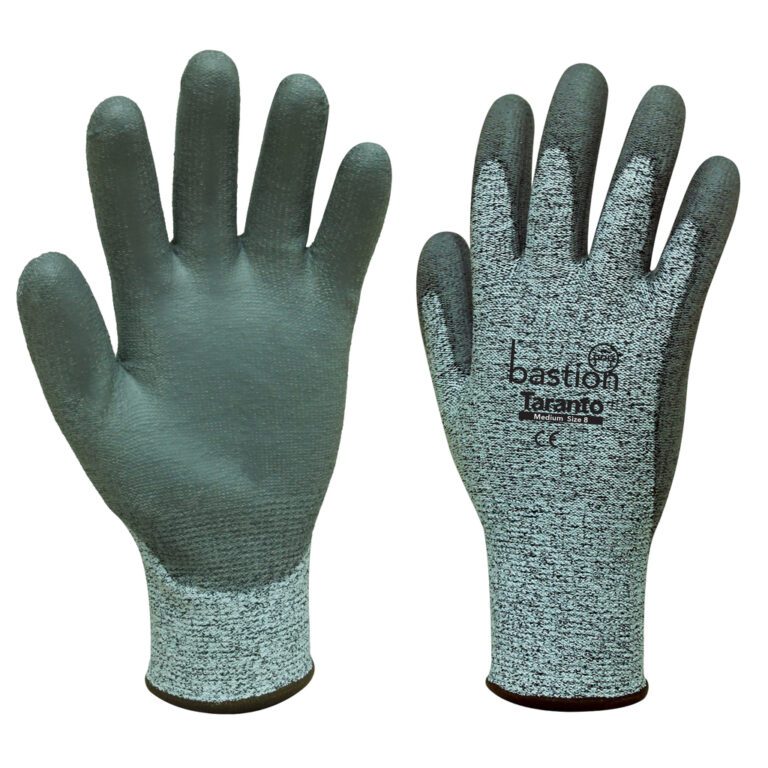 Taranto Gloves Cut 5 Grey  Size 9/Large (12 Pack)