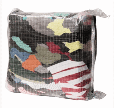 Ripper Rags Cotton Mix  Coloured 15Kg  No Denim