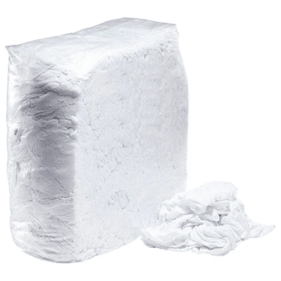 Ripper Rags (White - Cotton T-Shirt) 15Kg