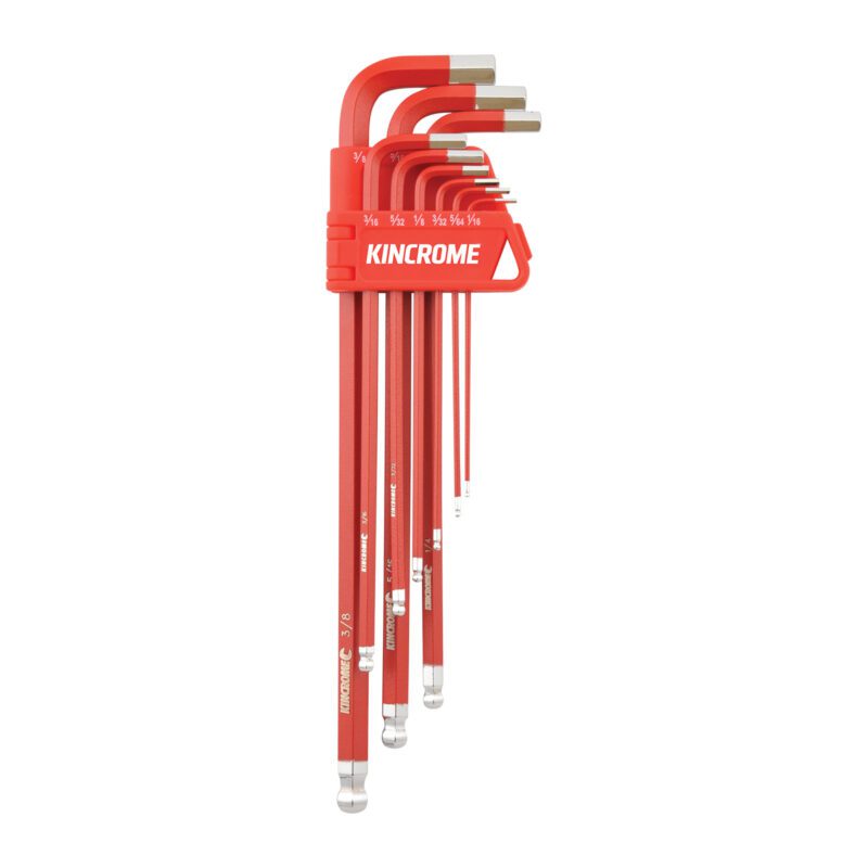 Key Wrench Set 9 Piece Imperial - Long