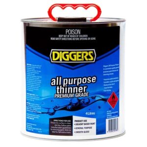 Diggers Thinners All Purpose - 4Ltr