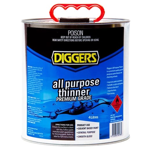 Diggers Thinners All Purpose -  4Ltr