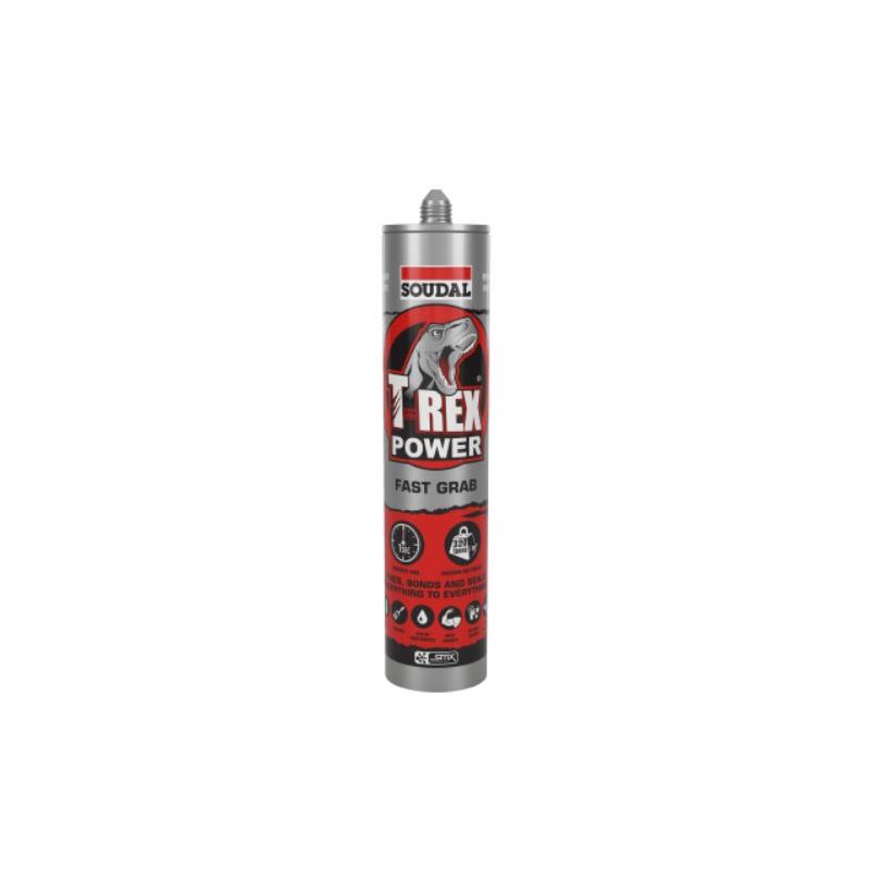 Soudal T-Rex Power Bond - White  290Ml Tube