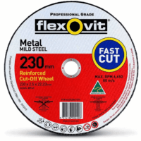 Flexovit Cutting Disc - 230 X 2.5 X 22.2 Metal