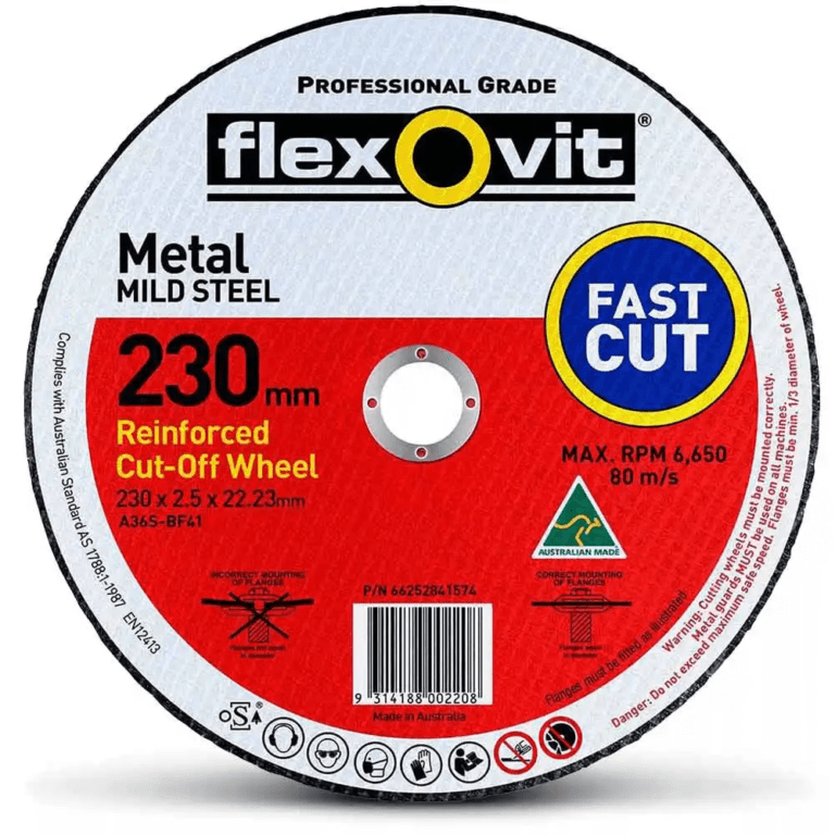 Flexovit Cutting Disc - 230 X 2.5 X 22.2 Metal