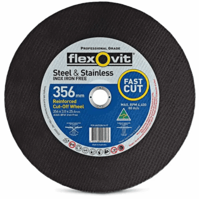 Flexovit Cutting Disc 356 X 3.0 X 25.4mm - Inox
