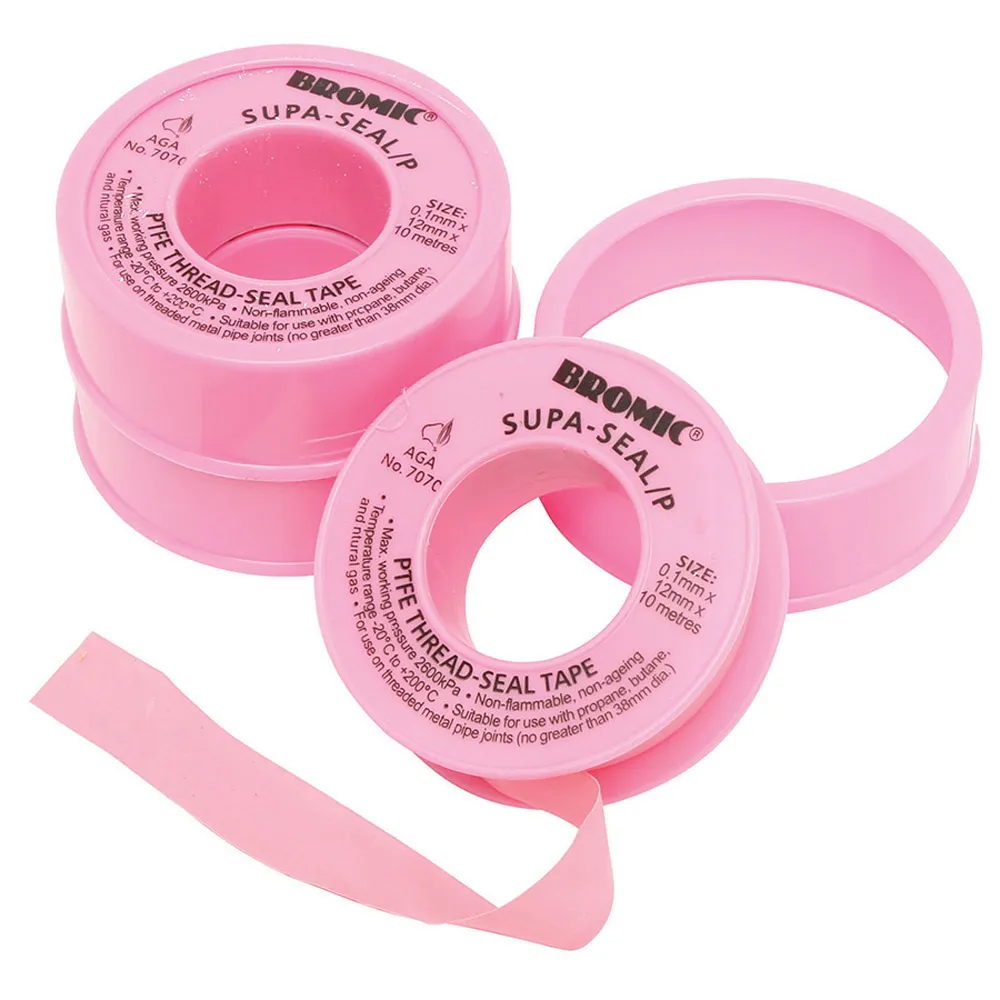 Bromic Teflon Thread Tape Pink