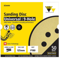 SIA SANDING DISC 125MM X 120G ZIRC