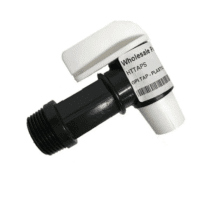 GPI Plastic Solvent Drum Tap (White & Black)