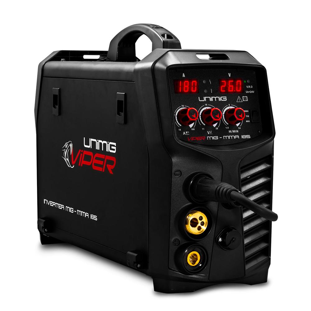 Unimig Viper Multi 185 MIG/TIG/MMA Welder - Image 2