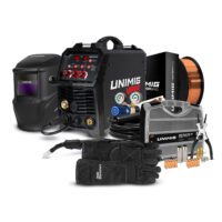 Unimig Viper Multi 165 MIG/TIG/Stick Welder Bundle