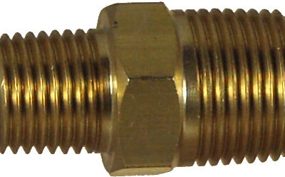 No 73 1/2 X 1/4 Bsp Red. Nipple