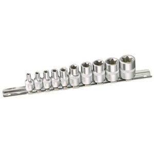 Socket Set Torx 9 Piece 1/2" Dr
