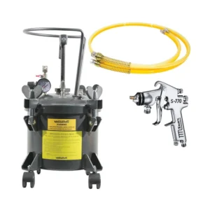 Pressure Pot 10Ltr -10Mtr Hose-Man- Agitator- With S770