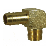 1/2 Barb X 1/2Bsp Male Elbow Hosetail