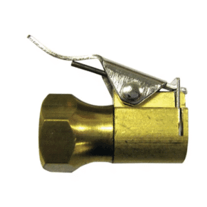 Air Chuck, Straight Clip-On Brass -1/4Bsp Fitting