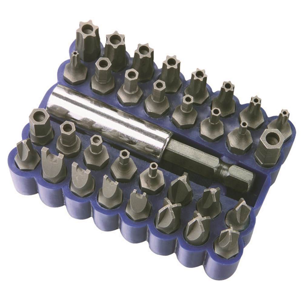 Security Bit Holder Set 33 Piece