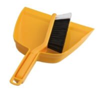 Dustpan  & Bannister Set Yellow