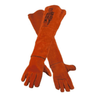 Welding Gloves - Big Red (Extra-Extra Long)