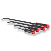 Toledo Strike Thru Pry Bar Set 4Pc