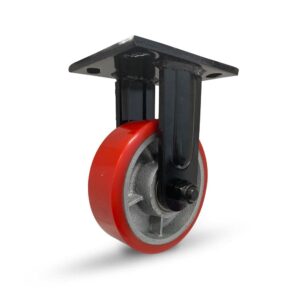 Grip 150Mm Heavy Duty Polyurethane Cast Iron Wheel Castor(Fi