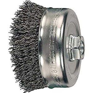 Crimped Wire Brush Cup 65Mm