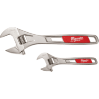 Adjustable Wrench 2 Pack 250 & 150Mm