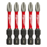 Shockwave Power Bit Phillips #2 50Mm (2") Pkt 5