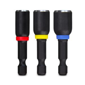 Shockwave Magnetic Nutdriver 3 Pc 1/4 5/16 3/8