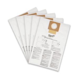M18 Fuel 23L Wet/Dry Vac - Fleece Bags - 5Pk