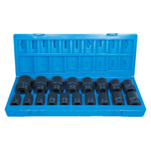 18 Pieces 3/4 Drive Std Sockets 6-Point Impact 19-50Mm