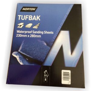 Sandpaper Wet & Dry 800G Tufbak 230Mm X 280Mm Sheet