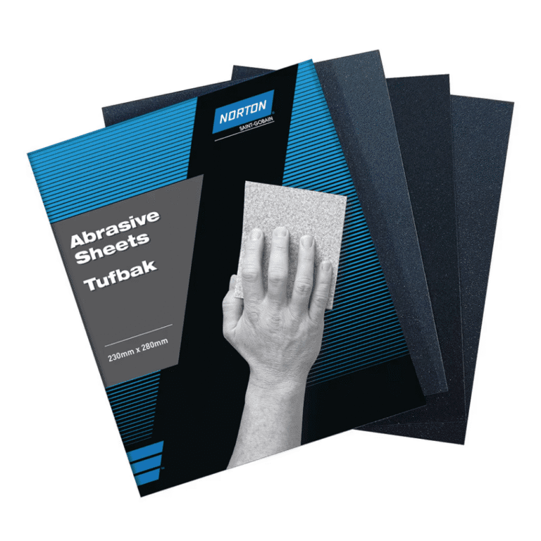 Sandpaper Wet & Dry 1200G Tufbak 230Mm X 280Mm Sheets