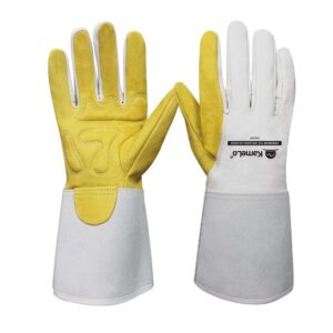 Kamelo Tig Glove Palm Padded  White And Yellow