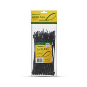 Black Cable Tie  200 X 4.8Mm Pk100