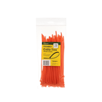 Orange Coloured Cable Tie 200X4.8 (100)