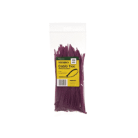 Purple Coloured Cable Tie 200X4.8 (100)