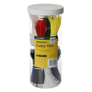 Tridon Cable Tie Pack (1000) Asstorted Colours 3X100Mm