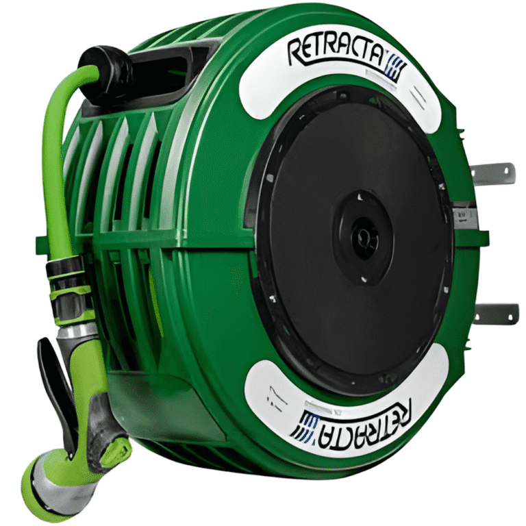 Retracta Water Hose Reel Green- 12Mm X 18 Mtrs