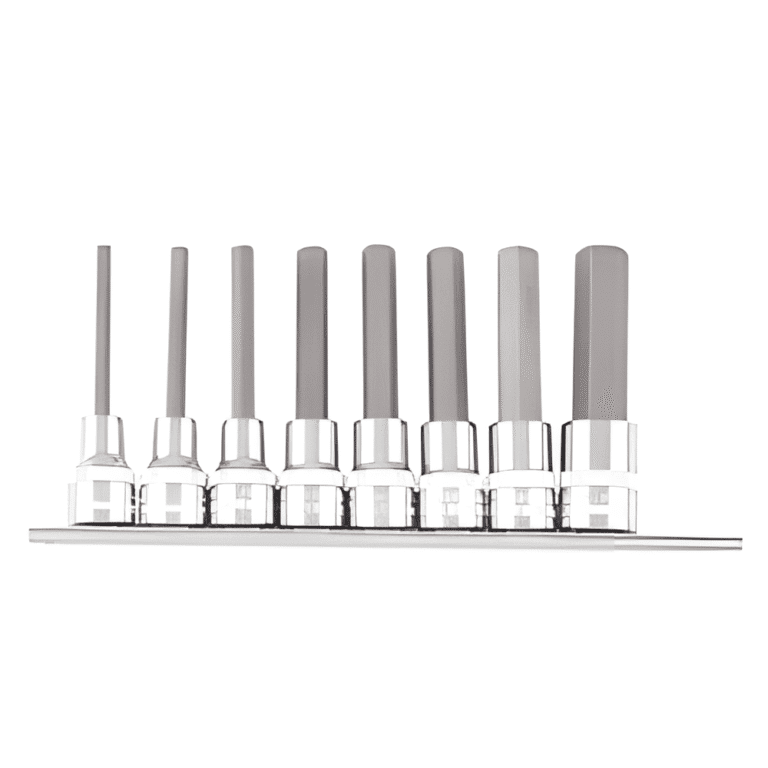 8Pc Bit Socket - Hex 1/2Dve M