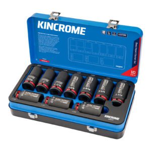 Impact 3/4Dr Socket Set Deep Imperial 10 Piece
