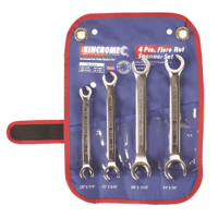 Spanner Set Flare Nut 4 Piece Imperial