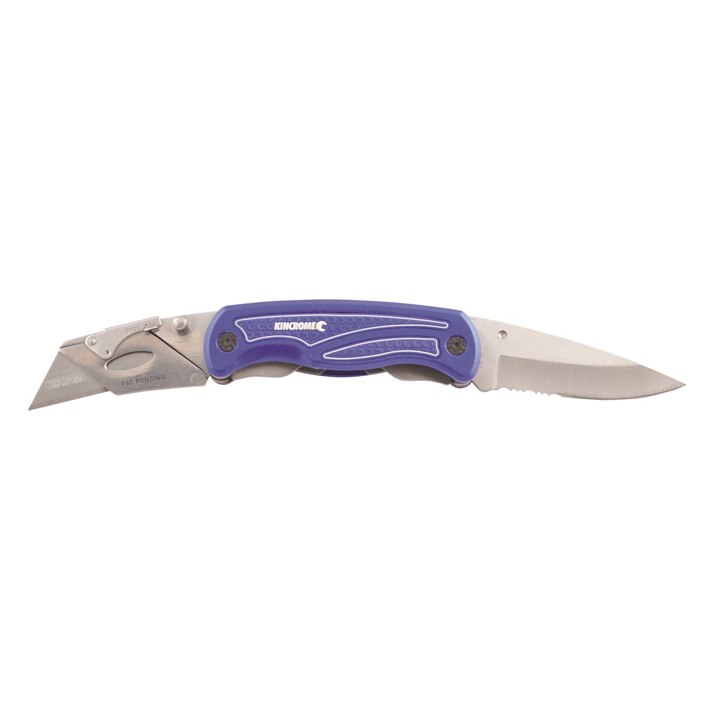 Folding Utility  Knife - Twin Blade