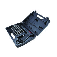 M7 Air Hammer Kit, W/-5Pcs Round Shank Chisel 175Mm Long