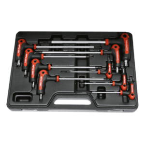 T-Handle Tamper Torx Set 9Pc