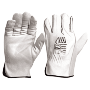 Riggers Gloves Cowgrain Natural Leather -Large (12 Pack)