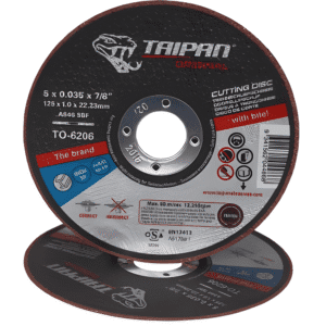 CUT DISC INOX 125X1.0MM -TIAPAN